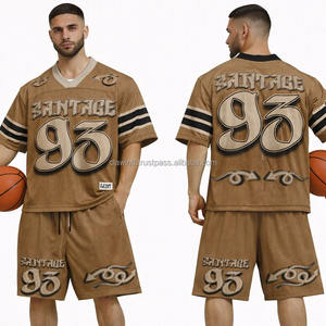 Camiseta de Fútbol Americano Personalizada al por Mayor, Sublimada, para Hombre, Talla Grande, Manga Corta, Servicio OEM, Transpirable, Antibacteriana - Product Image 6