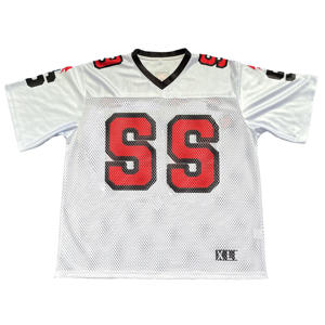 Conjunto de Uniforme de Fútbol Americano para Adultos, Material de Poliéster de Secado Rápido, Estilo Urbano, Transpirable, Tallas Grandes, con Impresión Personalizada - Product Image 1