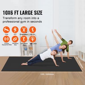 Tapete de Yoga Premium de Alta Densidad, Antideslizante, para Hombres y Mujeres, Extra Grueso, con Bolsa para Yoga y Ejercicio - Product Image 2