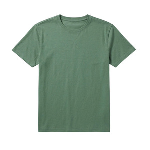 Mens short Sleeve O-Neck Tops 100% Cotton/Polyester Blend Lightweight Comfortable Blank <b>Design</b> Wholesale Custom Logo Men t-shirt - Product Image 2