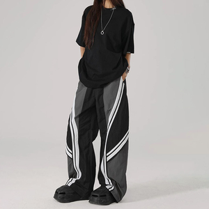 Pantalones Cargo Holgados de Cintura Alta para Mujer, Diseño Nuevo, Personalizados, de Alta Calidad, al por Mayor - Product Image 3