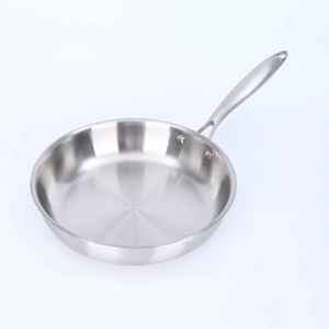 Juego de Sartenes de Aluminio con Revestimiento de Acero Inoxidable, Compatible con Inducción, con Mango de Plástico, Capacidad de 1-2L, Utensilios de Cocina - Product Image 1