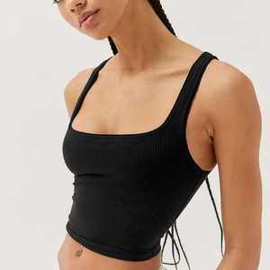 เสื้อกล้ามผ้าฝ้ายนุ่มทรงพอดีตัวสำหรับผู้หญิงไซส์ใหญ่ สไตล์ลำลองแฟชั่นฤดูร้อน รับสั่งซื้อจำนวนมาก - Product Image 5