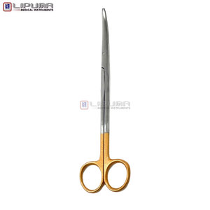 Tijeras Metzenbaum Manuales de Grado Quirúrgico MOL 2, Instrumento de Disección Veterinaria de Precisión con Acabado STR y CVD, 7 Pulgadas - Product Image 2