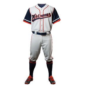 Fournisseur d'uniformes personnalisés de qualité professionnelle pour équipes de baseball, ensemble de maillots de baseball personnalisés avec pantalon assorti et logo d'équipe - Product Image 3