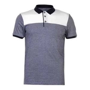 Polo tricoté pour homme à manches courtes 100 % coton, coupe ajustée, décontracté, respirant, haut de gamme pour l'été, service de vente en gros OEM ODM - Product Image 2