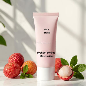 Crème hydratante au sorbet de litchi, gel crème hydratant léger pour le visage, usage quotidien, OEM, étiquette privée - Product Image 4