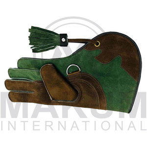 Guantes de Cetrería de Cuero para Caza de Águilas, Halcones y Loros - Transpirables, Multifuncionales, Duraderos, Accesorios para Trampas de Animales - Product Image 3
