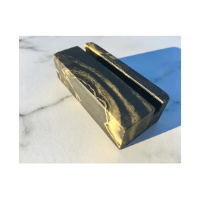 Durable Handmade Marble <b>Creative</b> Place card holder Customised Slaty Color For Business <b>Gifts</b> At Wholesale Price - Product Image 4