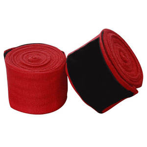 Bandages de boxe personnalisés avec logo, bandages de kickboxing, prix bas, fabrication OEM. - Product Image 6