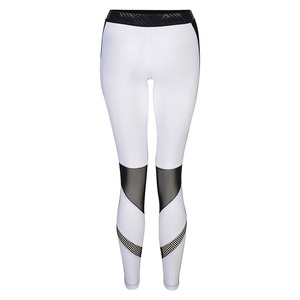 Leggings personalizados con logo, transpirables, elegantes, de cintura alta para mujer, material suave para entrenamiento, fitness y yoga. - Product Image 3