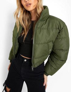 Chaqueta de Mezclilla Personalizada para Mujer, Transpirable, Informal, a la Moda, con Múltiples Bolsillos, Manga Larga, Chaqueta Acolchada para Damas - Product Image 1