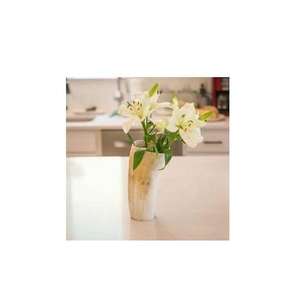 Ensemble de vases à fleurs en corne naturelle faits à la main, design rustique, corne de buffle antique, décoration de table de jardin pour les mariages - Product Image 6