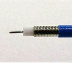 RG 0.86 Coaxial <b>Cable</b> Solid Copper Conductor Blue Jacket Suco Flex Type <b>Communication</b> <b>Cable</b> - Product Image 1