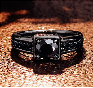 Anillo de Compromiso Personalizado Ratan International de Oro Sólido de 10k con Moissanita de 2ct para Unisex - Product Image 2