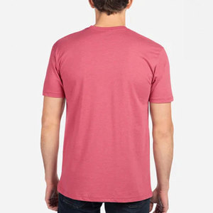 T-shirt à manches courtes en coton lourd pour homme, col rond - Product Image 4