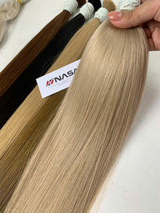 ผมต่อของมนุษย์ทุกสีมี100กรัม70ซม. ทำจากนาซ่าทุกสีซัพพลายเออร์เวียดนามจำนวนมาก - Product Image 2