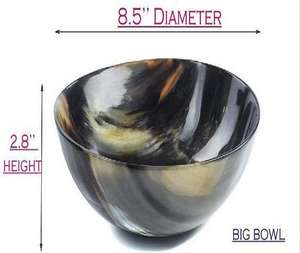 Bol de service en corne TIMELESS CRAFT, vaisselle de style classique, bol pour mariage, passe au lave-vaisselle, cuisine domestique, prix bas - Product Image 4