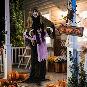 Decorazione Animata di Halloween a Tema Vampiro con Luci LED per Giardino e Prato - Product Image 2