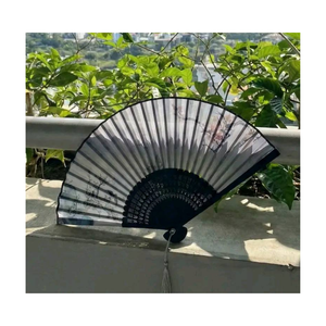 Handmade Natural Bamboo Handfan Elegant Folding Fan For Home Decoration Wedding Gift And Wholesale Export Vietnam - Product Image 6