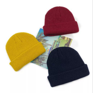 Bonnet en laine cirée à bord lisse pour homme, couche de protection résistante à l'eau, classique, uni, robuste - Product Image 3