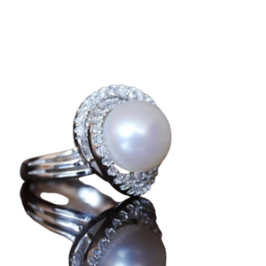 Ripple <b>Ring</b> for Women Elegant Silver Color Wave Design Fashion Jewelry Adjustable Statement Finger <b>Ring</b> Premium Gift Accessory - Product Image 2