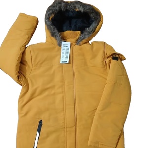 แจ็กเก็ตผู้หญิงผ้าโพลีเอสเตอร์ย้อมสีล้วนดีไซน์ลายขนเป็ด - Product Image 4