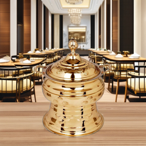 Decoración de mesa de Hotel, calentador de comida para Buffet, plato para catering, uso de ollas para servir, calentador de comida, decoración de mesa, plato de frotamiento - Product Image 1