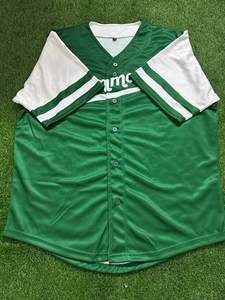 เสื้อเบสบอลผู้ใหญ่และเยาวชน แขนสั้น โพลีเอสเตอร์ ผู้ชาย กระดุมหกเม็ด สั่งทำได้ตามต้องการ แบบซับลิเมชั่น ขายส่ง ชุดยูนิฟอร์มเบสบอล - Product Image 2