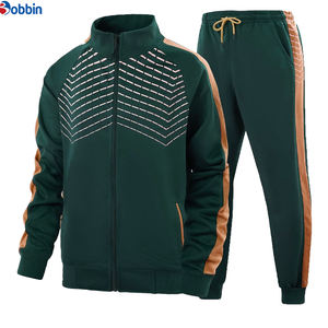 Ensemble de survêtement sportif pour homme, tendance, 2 pièces, décontracté, contrasté, pour le jogging - Product Image 5
