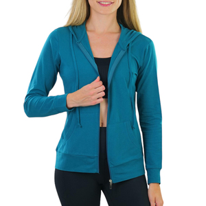 Sudadera con Capucha para Mujer, Más Vendida en Invierno, con Cierre Frontal, Logotipo, Transpirable, 100% Algodón, Forro Polar, Secado Rápido, para Actividades al Aire Libre - Product Image 1