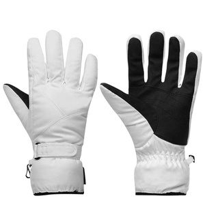 Wholesale Winter Insulated Sports <b>Gloves</b> for Kids Custom Design with Thermal Leather Waterproof Windproof Snowboarding <b>Skiing</b> - Product Image 2