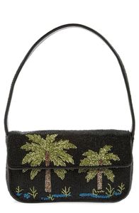 Beaded Embroidery Sea Life Pattern Shoulder <b>Bag</b> Single Handle Bohemian Style Summer Daily Use - Product Image 2