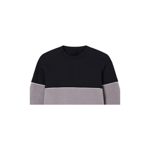 เสื้อสเวตเชิ้ตคอกลมผู้ชาย พรีเมียม ผ้าฝ้ายถักนิตติ้ง 100% ระบายอากาศได้ดี เป็นมิตรกับสิ่งแวดล้อม ลายพิมพ์นูนด้านหน้า - Product Image 5