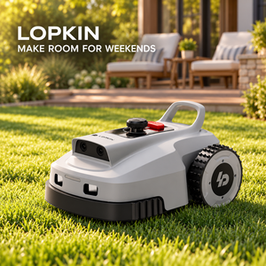 เครื่องตัดหญ้าอัตโนมัติ LOPKIN L2500 สำหรับขายส่ง พร้อมมอเตอร์ตัดขนาด 300 วัตต์ และระบบหลบหลีกสิ่งกีดขวางด้วย AI สำหรับตัวแทนจำหน่ายอุปกรณ์ดูแลสนามหญ้า - Product Image 1