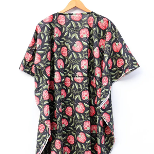 Kaftan en coton imprimé à la main en gros, robe de soirée pour femme, robe longue de plage en coton imprimé, tenue de soirée - Product Image 5