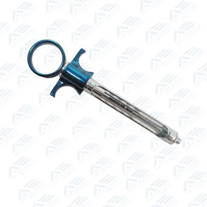 Jeringa de aspiración dental manual azul de tipo presión cuantitativa para instrumentos médicos y quirúrgicos - Product Image 6