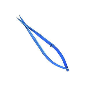 Westcott Tenotomy Scissors Curved Blunt Tips Ophthalmic Instruments Surgical Titanium Scissor Westcott Scissor By <b>Blush</b> Surgical - Product Image 2