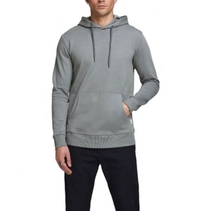 Pull à capuche personnalisé de haute qualité pour hommes Sweatshirts Impression bouffante Logo de broderie Grande taille Anti-rétrécissement tricoté en gros - Product Image 6