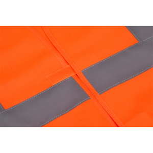 Cheap Price Men Road Safety Vest Oem Service Custom Logo Breathable Vest <b>Jacket</b> New Mesh <b>Construction</b> Safety <b>Work</b> Vest - Product Image 4