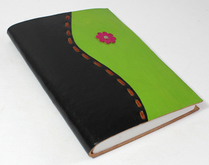 Wholesale Office Supply Customized logo Leather 2026 Luxury Refillable Stationery <b>Notebook</b> Gift Box <b>Set</b> Black Leather - Product Image 2
