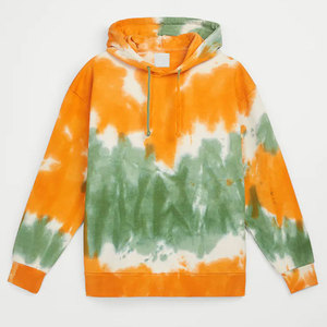 Sweat-shirt à capuche tie-dye pour homme, coupe oversize, vente en gros, pull décontracté tie-dye pour homme - Product Image 2