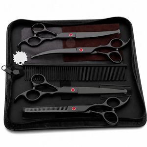 Professional Hairdressing Scissors Set with Thinning <b>Shears</b> and Comb for Salon Use - Product Image 1