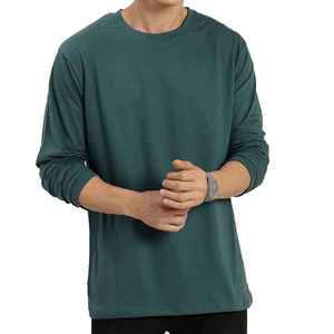 Camisetas Casuales de Manga Larga para Hombre, Últimos Modelos 2026, Personalizadas con Impresión, Bordado, Sublimación, Transpirables, de Secado Rápido, 100% Algodón - Product Image 1
