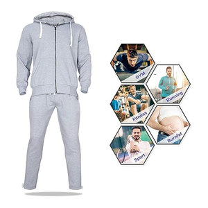 Conjuntos Deportivos para Hombre, 2 Piezas, Traje Casual para Correr, Sudadera con Cierre Completo y Pantalones Deportivos, Cómodos - Product Image 5