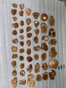 ลูกบอลทอมสันไนต์ธรรมชาติสวยงาม พร้อมแร่เฮอแลนไนต์ ชุดสะสมคริสตัลพรีเมียม สำหรับตกแต่ง โชว์ หรือเป็นของขวัญเพื่อการบำบัด - Product Image 2