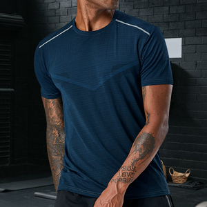 Custom Short Sleeve <b>Compression</b> Set Mens <b>Compression</b> Shirt and <b>Compression</b> Shorts Quick Dry Breathable - Product Image 6