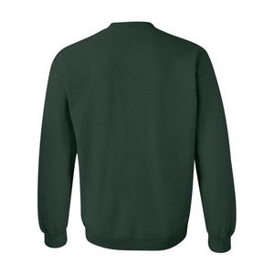 Sweatshirts d'hiver décontractés pour hommes personnalisés, motif uni, tissu en coton mélangé lavé, impression numérique, service OEM, vente en gros - Product Image 5