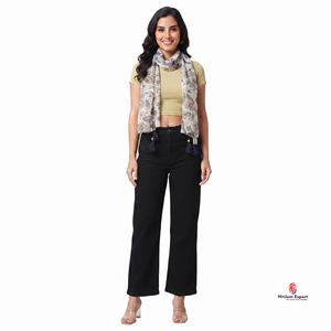 Premium Luxury Printed Long <b>Scarf</b> Soft Fabric Head <b>Scarf</b> Custom Logo Low MOQ OEM ODM Fabric Product Manufacturer - Product Image 6