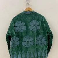 Nouvelle arrivée, veste en velours brodée à la main, style bohème, ethnique, vintage, vêtement d'extérieur de créateur pour femmes